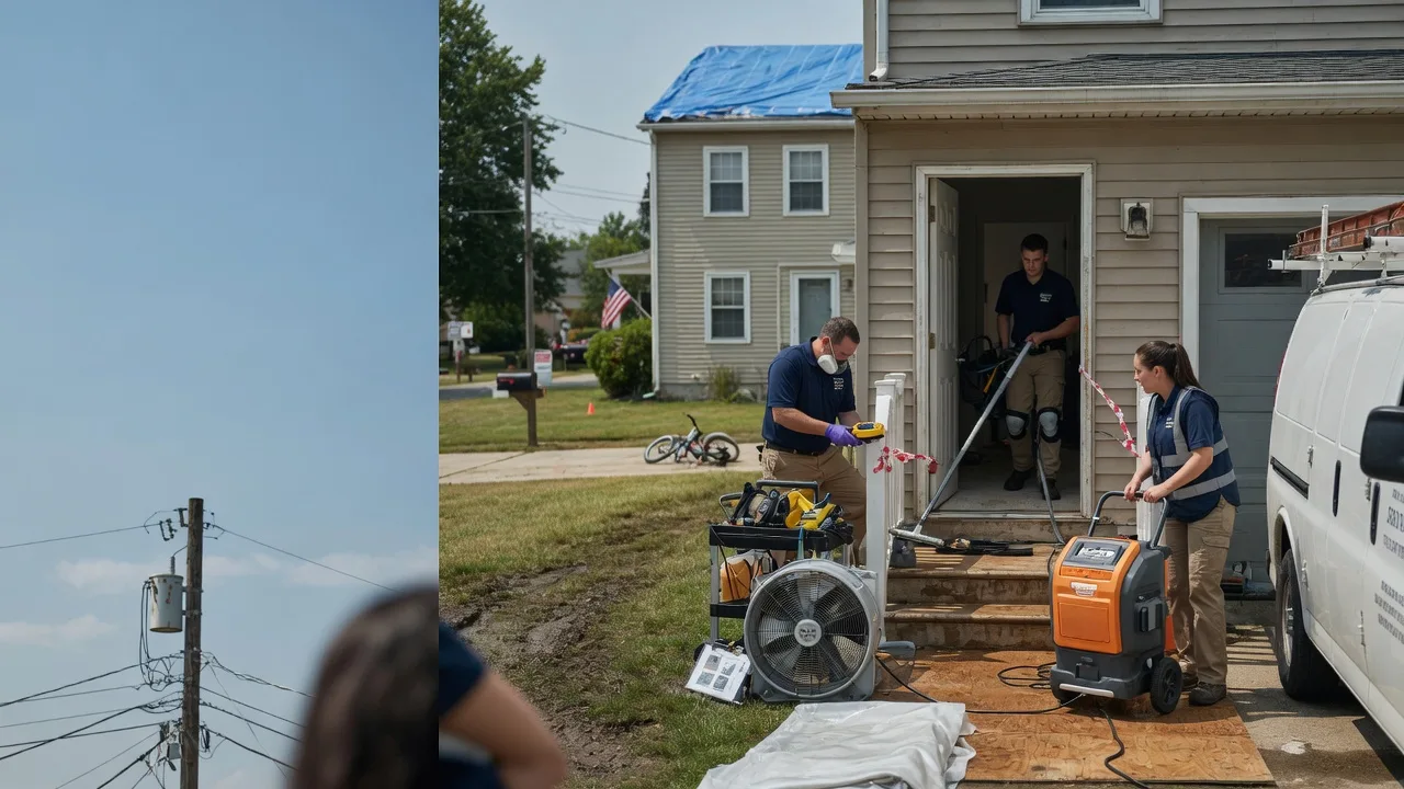 Water Damage Repair in Hawthorne, WI near me